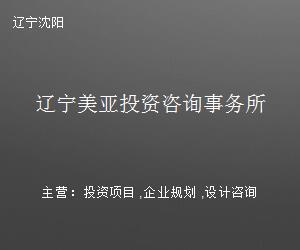 辽宁美亚投资咨询事务所 立足东北，链接全球的专业投资顾问